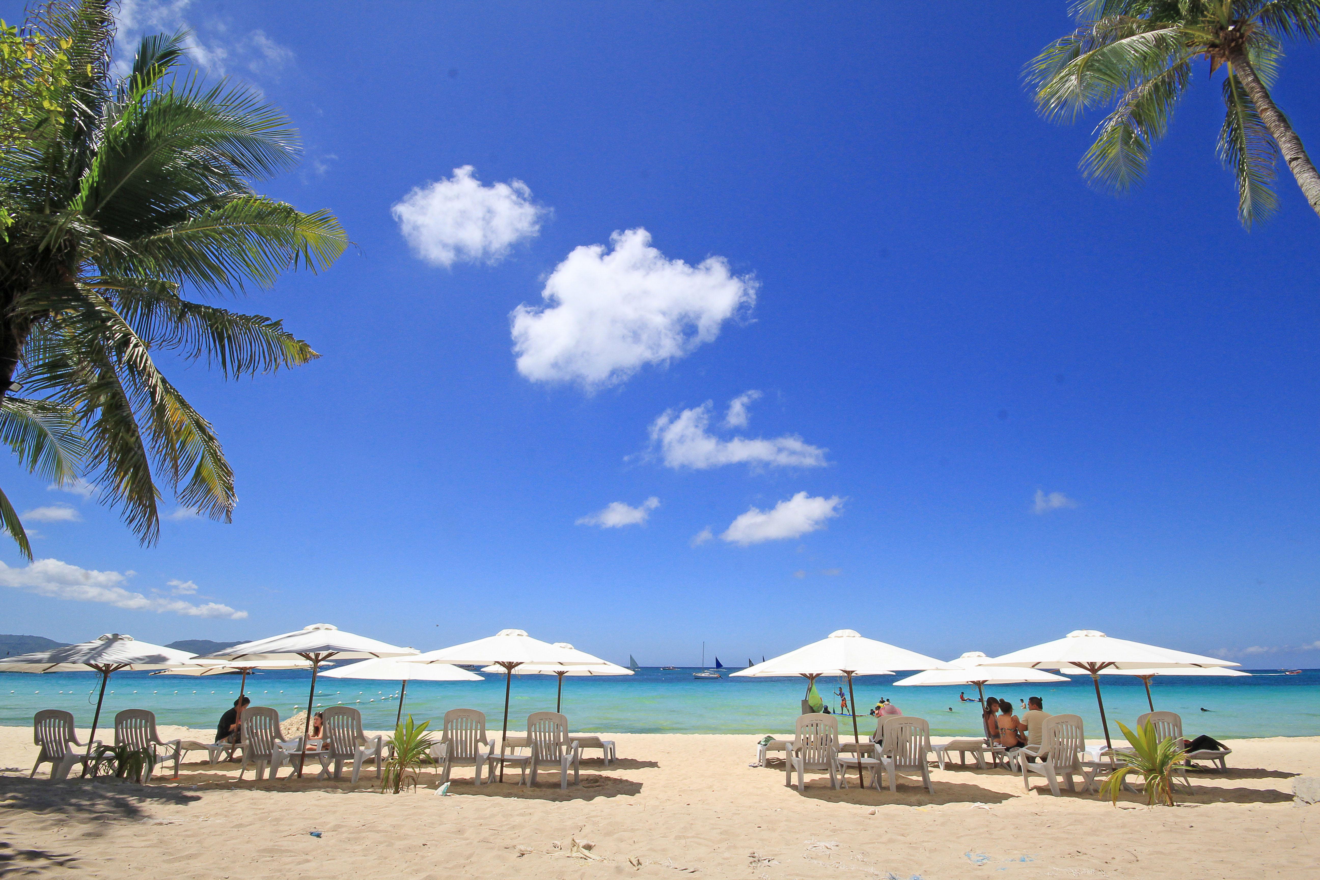 Bamboo Beach Resort & Restaurant Manoc-Manoc Exteriör bild